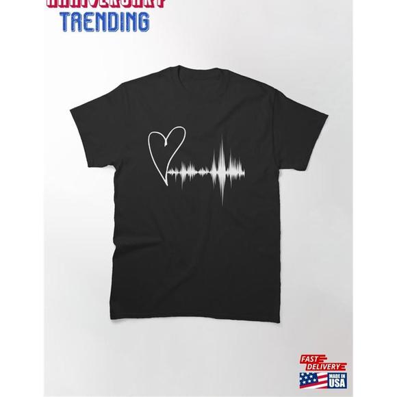 Other - Heart Pulse Vanilla Classic Tshirt Unisex